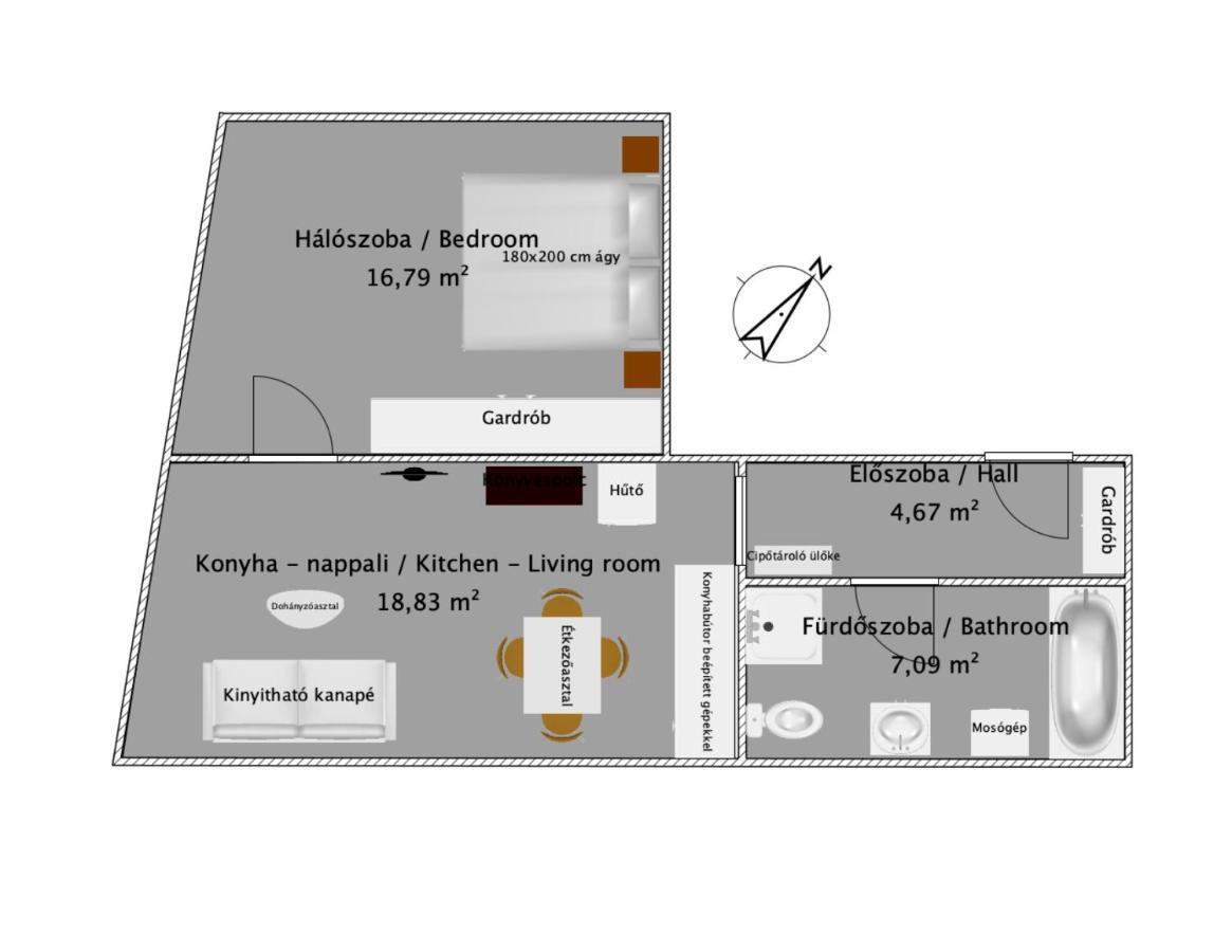 Flóra Lak Apartman Sopron Kültér fotó